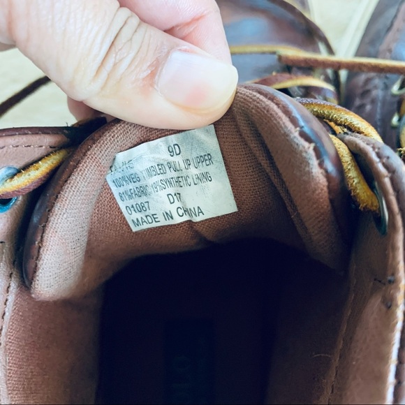 Polo Ralph Lauren Boots in Brown/Red color Size 9D - Picture 5 of 7